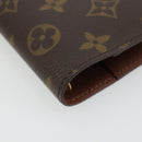 LOUIS VUITTON Monogram Agenda PM Day Planner Cover R20005 LV Auth 188657A-15