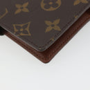 LOUIS VUITTON Monogram Agenda PM Day Planner Cover R20005 LV Auth 188657A-17