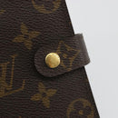 LOUIS VUITTON Monogram Agenda PM Day Planner Cover R20005 LV Auth 188657A-18
