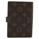 LOUIS VUITTON Monogram Agenda PM Day Planner Cover R20005 LV Auth 188657A-2
