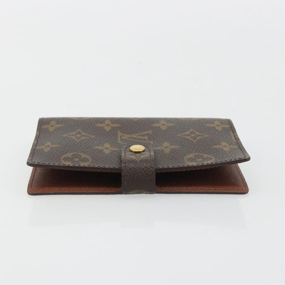 LOUIS VUITTON Monogram Agenda PM Day Planner Cover R20005 LV Auth 188657A
