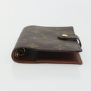 LOUIS VUITTON Monogram Agenda PM Day Planner Cover R20005 LV Auth 188657A-7