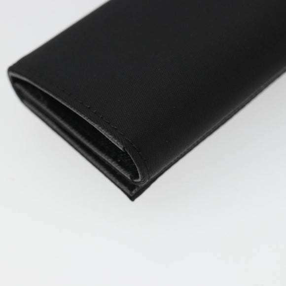 PRADA Key Case Nylon Black Black Auth 188658A