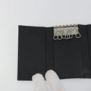 PRADA Key Case Nylon Black Black Auth 188658A-21
