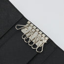 PRADA Key Case Nylon Black Black Auth 188658A-23
