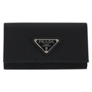 PRADA Key Case Nylon Black Black Auth 188658A-13