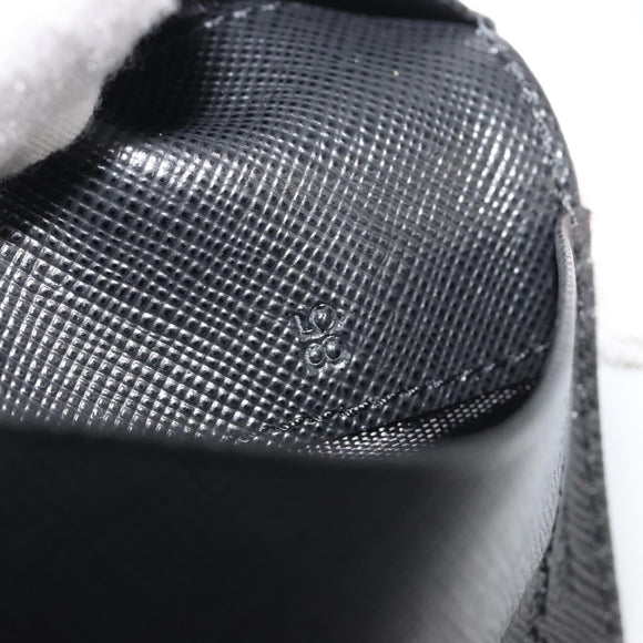 PRADA Key Case Nylon Black Black Auth 188658A