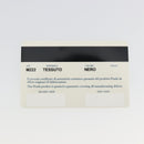 PRADA Key Case Nylon Black Black Auth 188658A-11