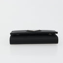 PRADA Key Case Nylon Black Black Auth 188658A-6