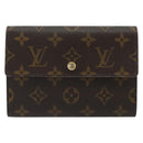 LOUIS VUITTON Monogram Porte TresorEtui Papie Wallet M61202 LV Auth 188664A-13