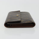 LOUIS VUITTON Monogram Porte TresorEtui Papie Wallet M61202 LV Auth 188664A-4