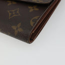 LOUIS VUITTON Monogram Porte TresorEtui Papie Wallet M61202 LV Auth 188664A-7