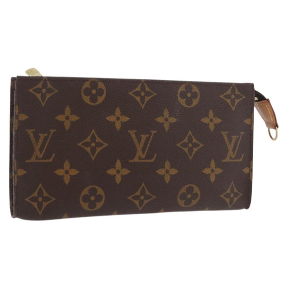 LOUIS VUITTON Monogram Bucket GM Accessory Pouch LV Auth 188665