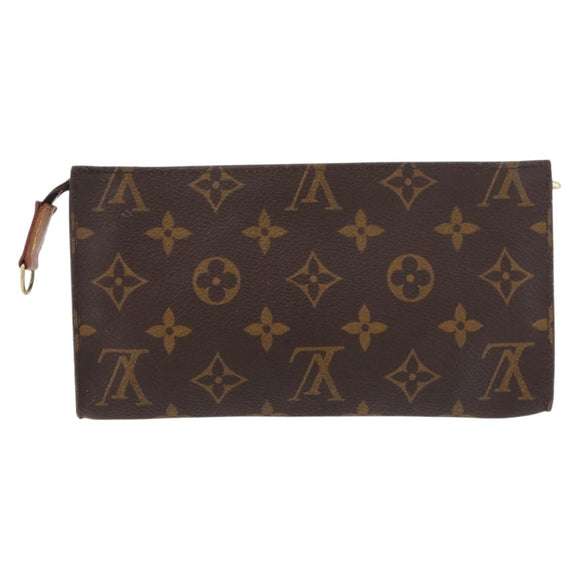 LOUIS VUITTON Monogram Bucket GM Accessory Pouch LV Auth 188665