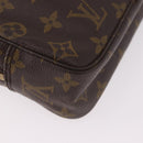 LOUIS VUITTON Monogram Trousse Toilette 18 Pouch M47526 LV Auth 188666-10