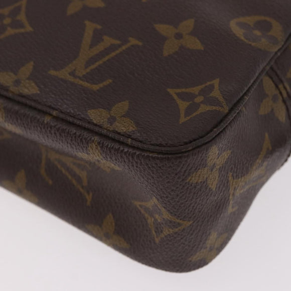 LOUIS VUITTON Monogram Trousse Toilette 18 Pouch M47526 LV Auth 188666