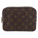 LOUIS VUITTON Monogram Trousse Toilette 18 Pouch M47526 LV Auth 188666-2