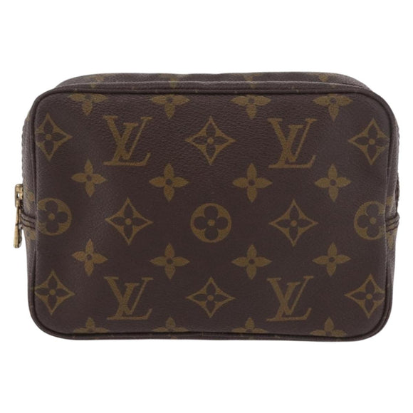 LOUIS VUITTON Monogram Trousse Toilette 18 Pouch M47526 LV Auth 188666