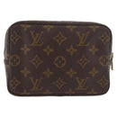 LOUIS VUITTON Monogram Trousse Toilette 18 Pouch M47526 LV Auth 188666-3