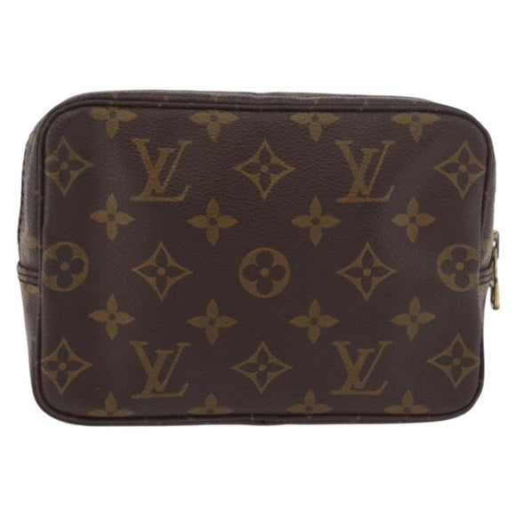 LOUIS VUITTON Monogram Trousse Toilette 18 Pouch M47526 LV Auth 188666
