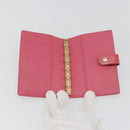 LOUIS VUITTON Monogram Vernis Agenda PM Planner Cover Pink R2101F Auth 188667A-8