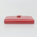 LOUIS VUITTON Monogram Vernis Agenda PM Planner Cover Pink R2101F Auth 188667A-4
