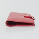 LOUIS VUITTON Monogram Vernis Agenda PM Planner Cover Pink R2101F Auth 188667A-6