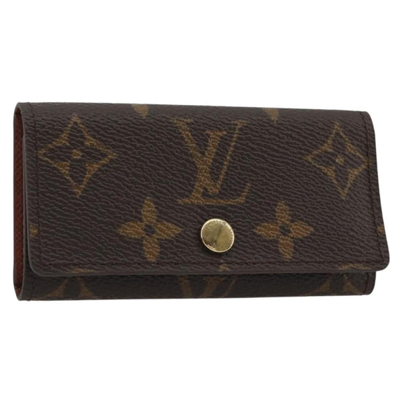 LOUIS VUITTON Monogram Multicles 4 Key Case Monogram M62631 LV Auth 188668A