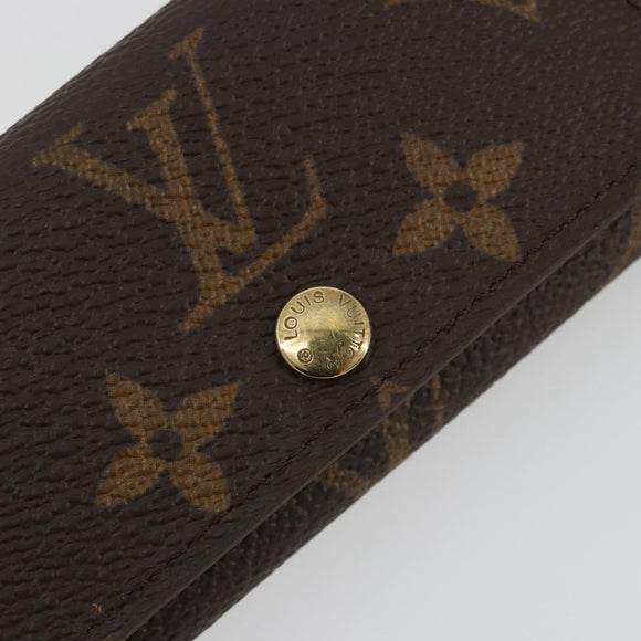 LOUIS VUITTON Monogram Multicles 4 Key Case Monogram M62631 LV Auth 188668A