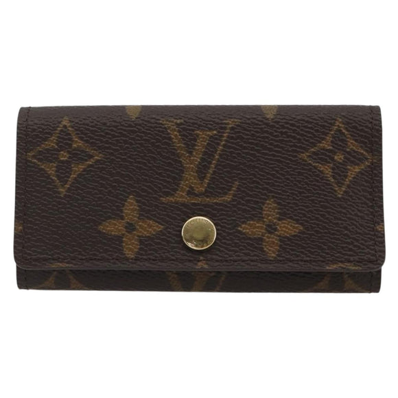 LOUIS VUITTON Monogram Multicles 4 Key Case Monogram M62631 LV Auth 188668A