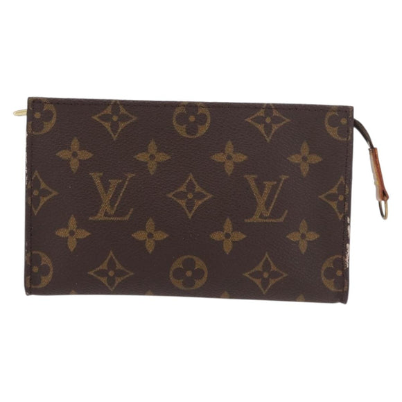 LOUIS VUITTON Monogram Bucket PM Accessory Pouch LV Auth 188670