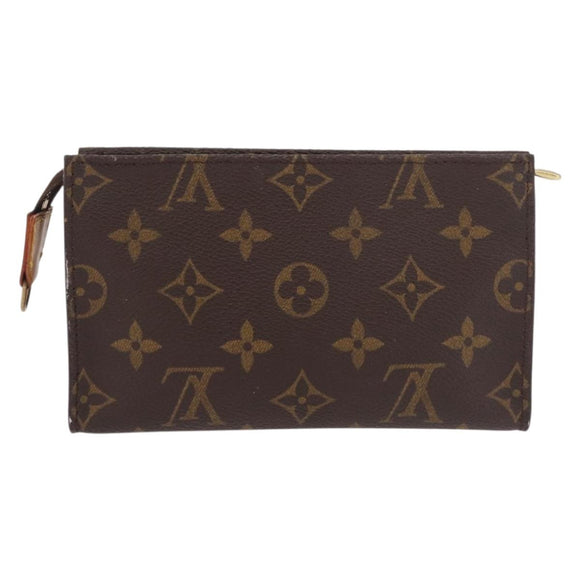 LOUIS VUITTON Monogram Bucket PM Accessory Pouch LV Auth 188670