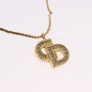 Christian Dior Bracelet metal Gold Auth 188678-3