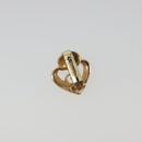 Christian Dior Earring Metal Gold Auth 188679-3