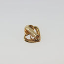 Christian Dior Earring Metal Gold Auth 188679-7