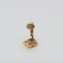 Christian Dior Earring Metal Gold Auth 188679-8