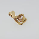 Christian Dior Earring Metal Gold Auth 188679-9