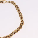 Christian Dior Bracelet metal Gold Auth 188683-10
