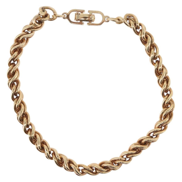 Christian Dior Bracelet metal Gold Auth 188683