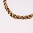 Christian Dior Bracelet metal Gold Auth 188683-8