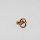 Christian Dior Earring metal Gold Auth 188684-6