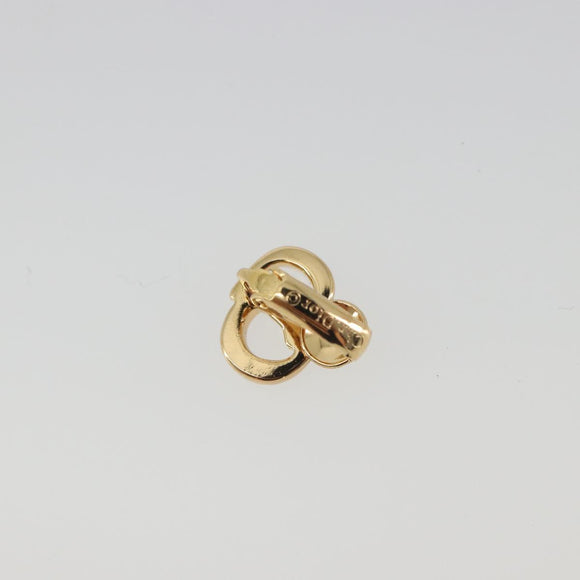 Christian Dior Earring metal Gold Auth 188684