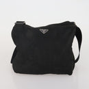 PRADA Hand Bag Nylon 3 Set Black Auth 188687-17