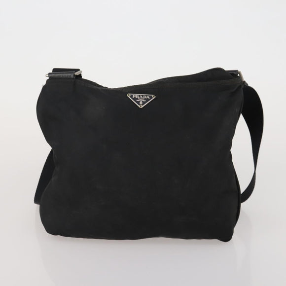 PRADA Hand Bag Nylon 3 Set Black Auth 188687