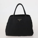 PRADA Hand Bag Nylon 3 Set Black Auth 188687-2