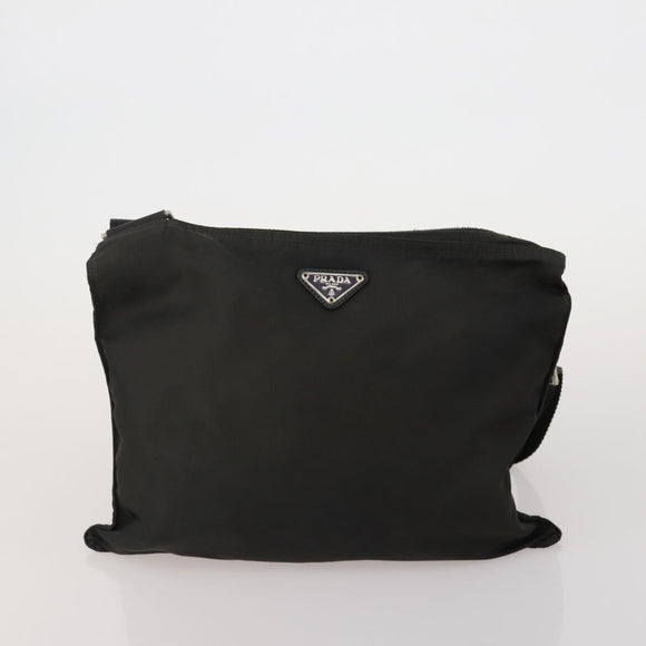 PRADA Hand Bag Nylon 3 Set Black Auth 188687