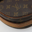LOUIS VUITTON Monogram Jeune Fille MM Shoulder Bag M51226 LV Auth 188704-17