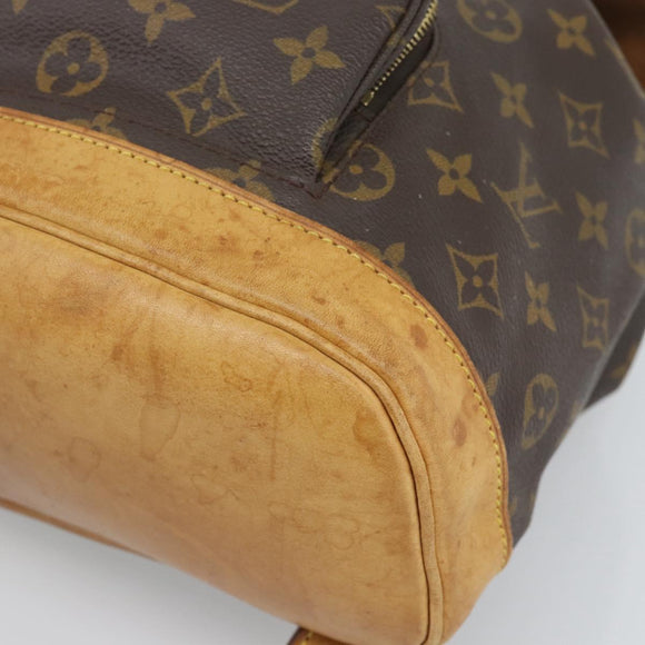 LOUIS VUITTON Monogram Montsouris MM Backpack M51136 LV Auth 188707