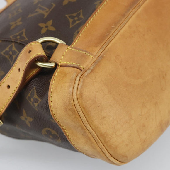 LOUIS VUITTON Monogram Montsouris MM Backpack M51136 LV Auth 188707