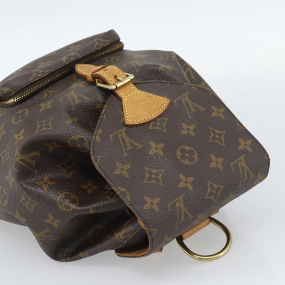 LOUIS VUITTON Monogram Montsouris MM Backpack M51136 LV Auth 188707